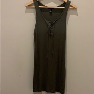 Olive Green Dress